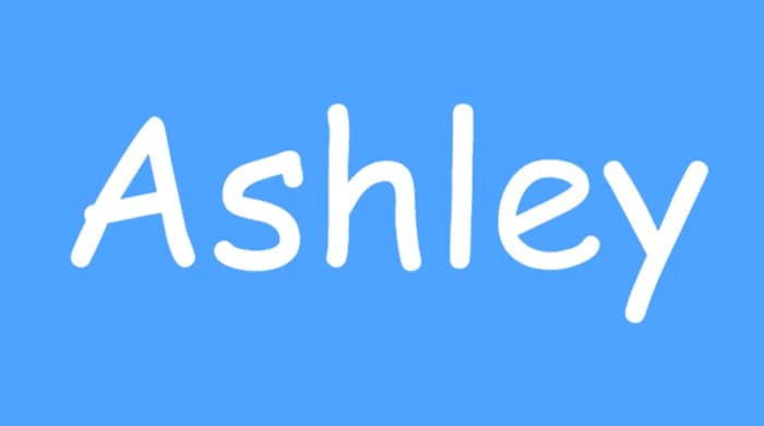 Representational image for the name ashley meaning spiritually