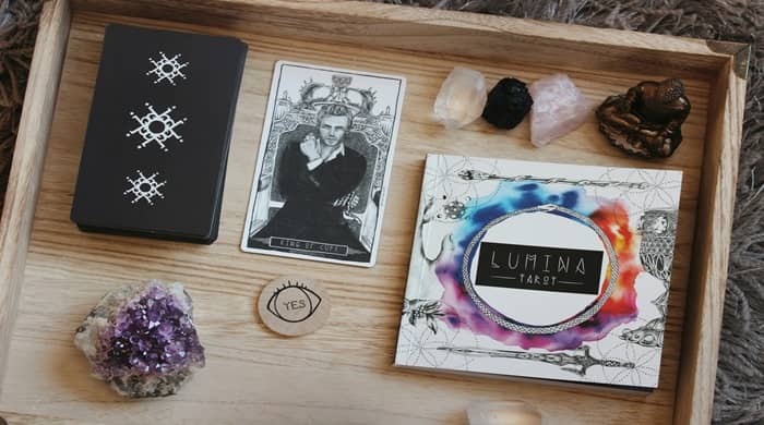 Representational image for amethyst meaning card