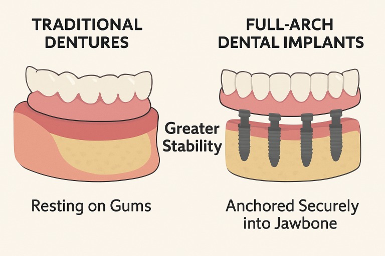 Long-Term Benefits of Full-Arch Dental Solutions