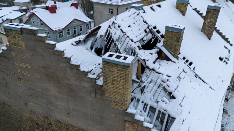 After Winter Storm Roof Damage