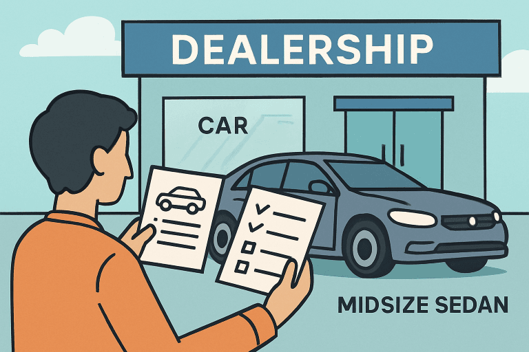 New Midsize Sedan for Your Adventures