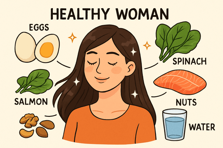 How Nutrition Affects Healthy Hair Growth
