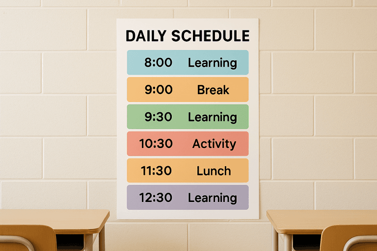 Building Character Through Structure and Routine in Education