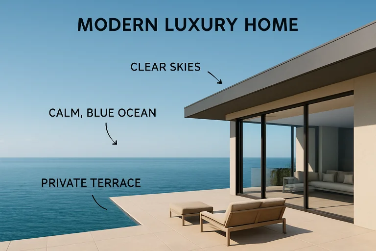 Luxury Home Near the Coast
